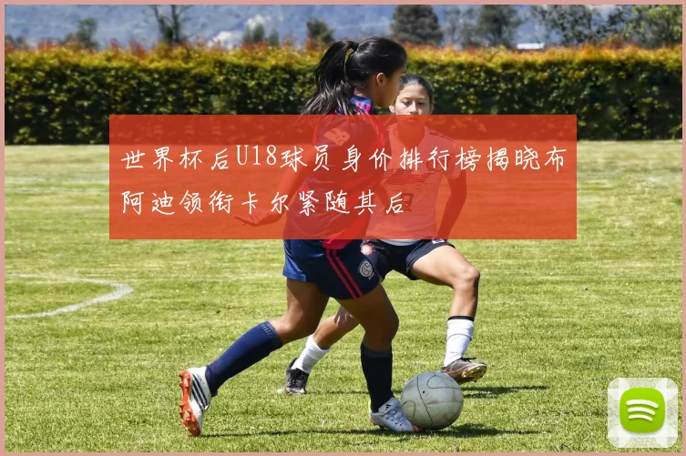 世界杯后U18球员身价排行榜揭晓布阿迪领衔卡尔紧随其后